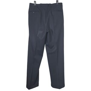Cordovan & Grey LTD Men's Dress Pants 34 Wool Pleated‎ Cuffed Trousers